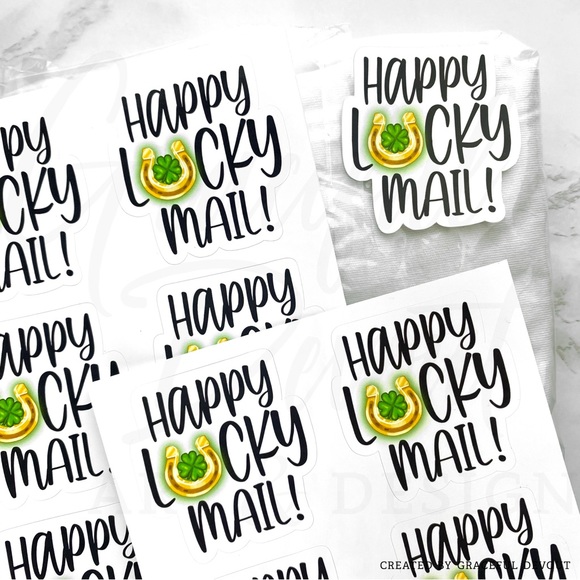 🍀 St. Patrick’s Day Sticker Bundle Variety Pack [GD50-96] - Picture 3 of 5